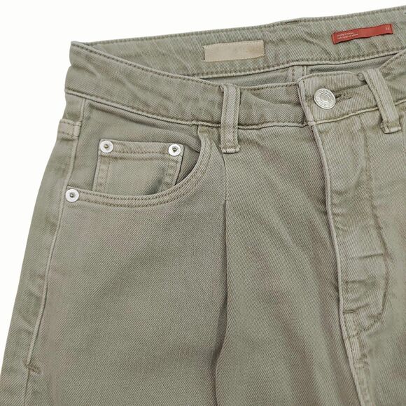 Anthropologie Pilcro The Breaker Jeans Womens 25 Light Green Barrel Retro Y2K - Picture 4 of 12